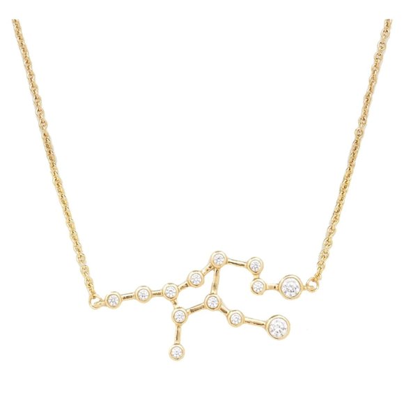 Virgo When Stars Align Constellation Astrology GOLD Necklace ♍… - Picture 2 of 9